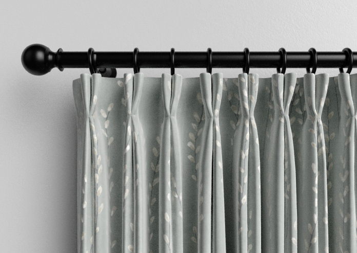Willow Field, Slate - Made to Measure Curtains - Image 10